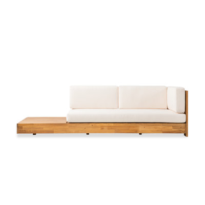 Witt Outdoor Armless Sofa