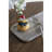 12X6" Rectangular Gray Marble Tray With Raised Edges