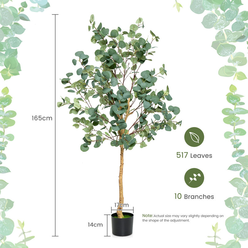 165Cm Artificial Maple Tree in Planter