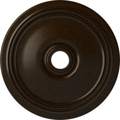 24 po de diamètre extérieur x 3 5/8 po de profondeur x 1 1/4 po de médaillon de plafond Diane (convient aux auvents jusqu'à 6 1/4 po)