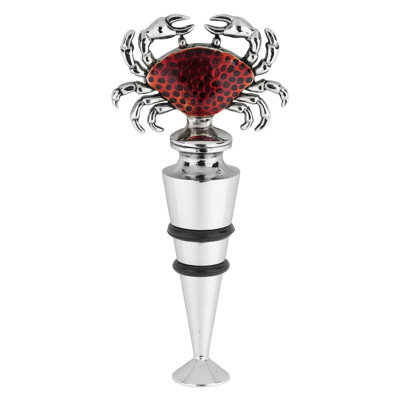 Bouchon de bouteille de vin, crabe
