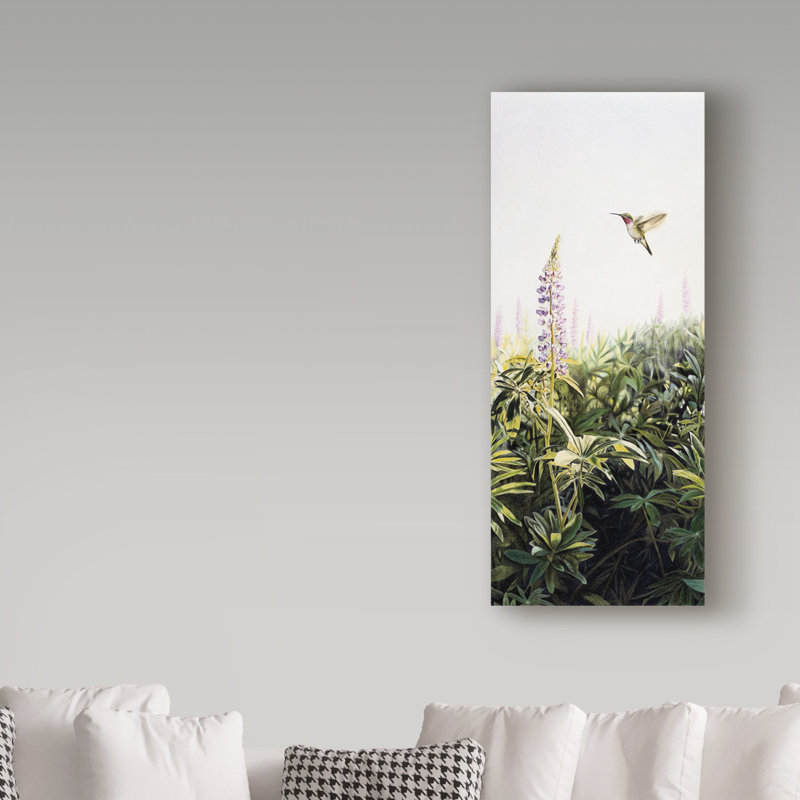 «Hummingbird» par Armstrong, impression sur toile tendue, H 24 po x l 10 po x P 2 po