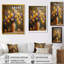 Jaune jonquille mauve délice jonquilles - jonquilles murales-106121054-106121057