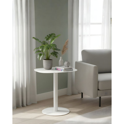 Ashlay Metal End Table with Scandinavian Design