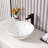 Dowell 16" Ceramic Round Vessel Sink-101928681