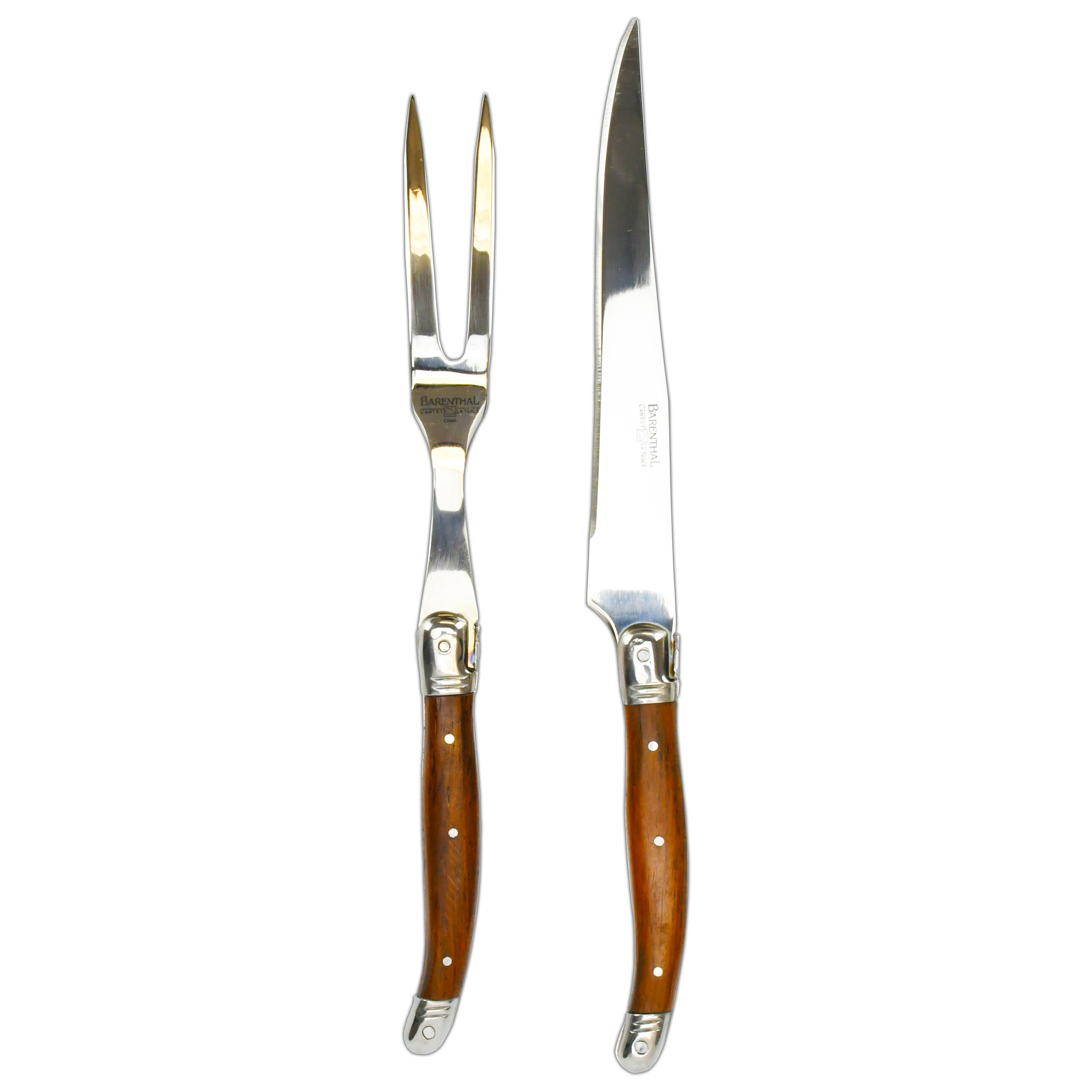 ONEIDA Contoura Cutlery Stainless Steel Knife Set Of 4 Chef Boning Carving  Fork