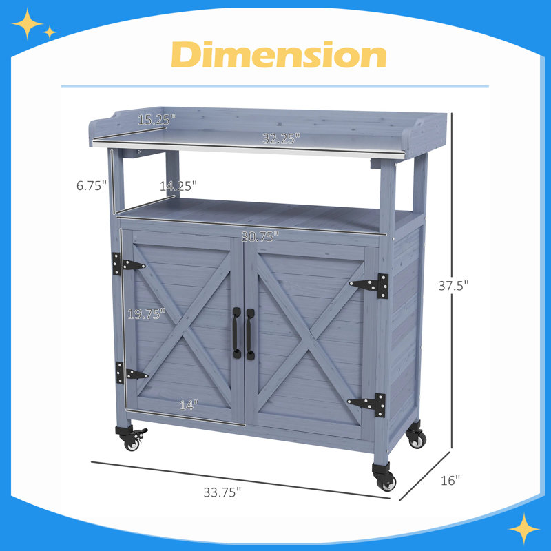 Banc de rempotage pour l'extérieur avec armoire de rangement