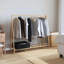 Meservey 106cm Clothing Rack