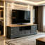 Corona Charcoal Large Widescreen TV Unit-1587563142