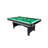 RACK Scorpius 7-Foot Multi-Game Billiard/Pool With Table Tennis, Green Felt with Black Body-88751010