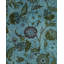 Tapis bleu noué à la main de conception unique Holsworth - bleu