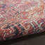 Tapis oriental rouge lavable à la machine-1781855409