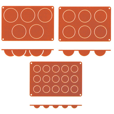 Backmatte Halbkugel