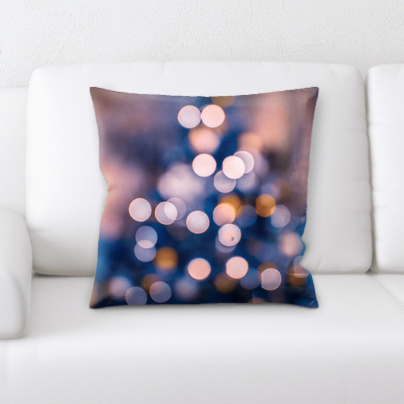 Coussin décoratif flou