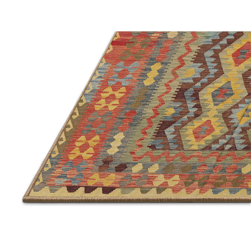 Caldello Southwestern Indoor Rug, Rectangle 3' x 5'