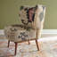 Petit fauteuil d'appoint Kelm Dhurrie