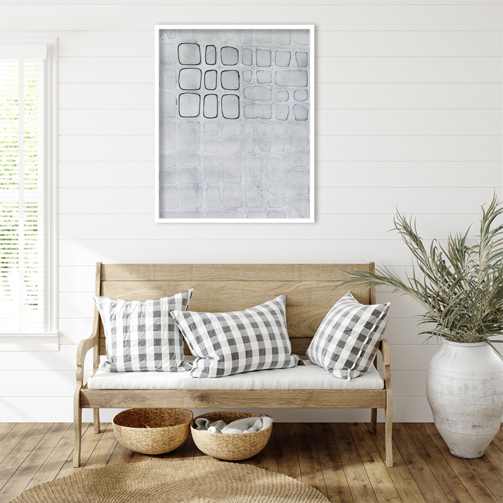 Lumen Colour I Print by Vanna Lam, 33" H x 27" W, White