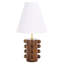 Lampe de table en bois 22 po Millie