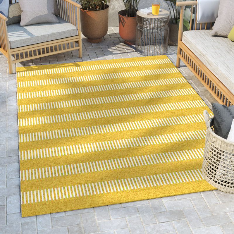 Well Woven Medusa Khalo Geometric Flat-Weave Indoor/Outdoor Area Rug, Rectangle 120 x 160cm