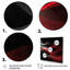 Abstraction contemplative rouge et noire II - impression-88520217-88520214