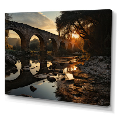 «Bridge To Nowhere Scenery» sur toile
