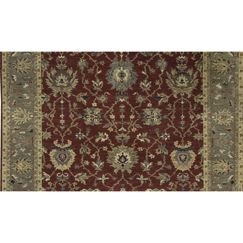 One-of-a-Kind Square 10' X 10' Hand Knotted Area Rug