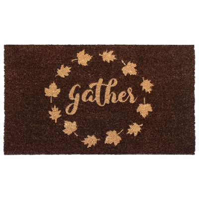 Tapis d'extérieur antidérapant 30 po x 18 po Modesti Gather