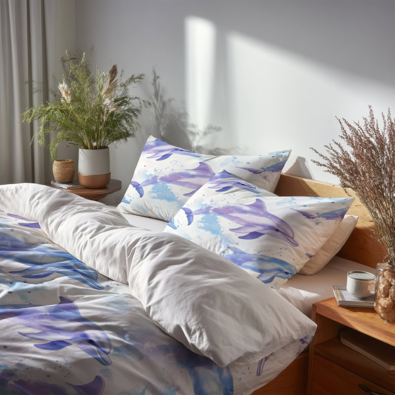 Ensemble d'édredon pour enfants avec 6 taies et coussins décoratifs, Queen Comforter + 3 Additional Pieces