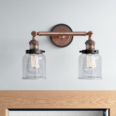 Éclairage pour meuble-lavabo à intensité variable 2 lumières Amher