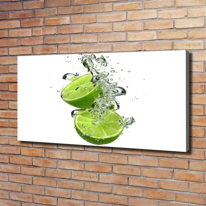 Limonka Under Water - Wrapped Canvas Print