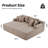 Boneless 81" Sleeper Sofa-1638198157