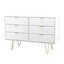 Turah 6 Drawer Wide Chest (Ready Assembled)-1835912788