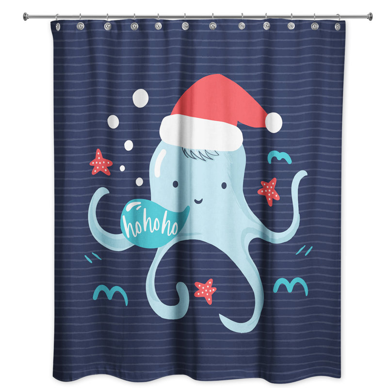 Rideau de douche simple ho-ho Kristine