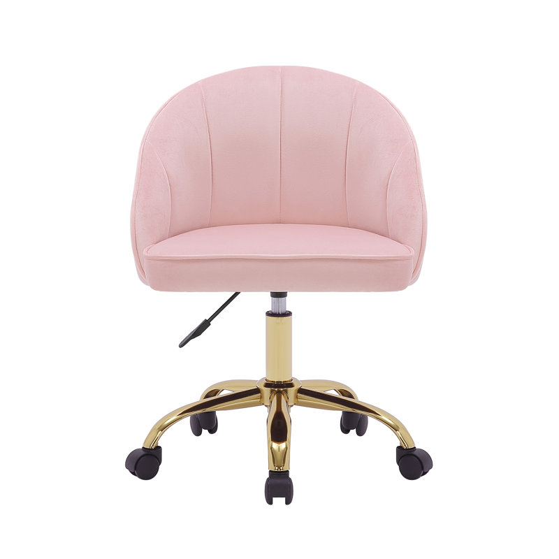 Chaise de travail Lainey, Rose