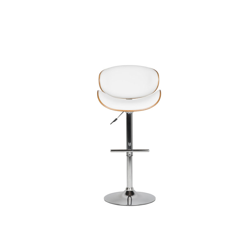 Mcclellan Swivel Upholstered Adjustable Height Counter Stool
