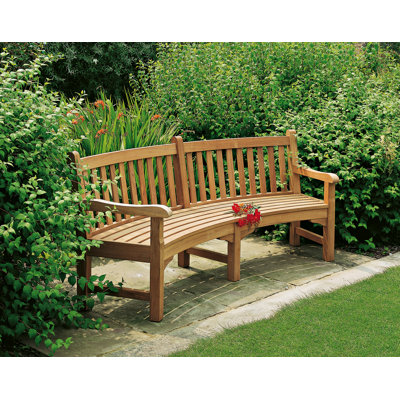 Glenham Curved Bench