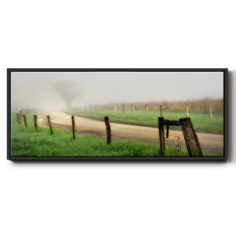 Around the Bend- Framed Canvas, 24" H x 60" W