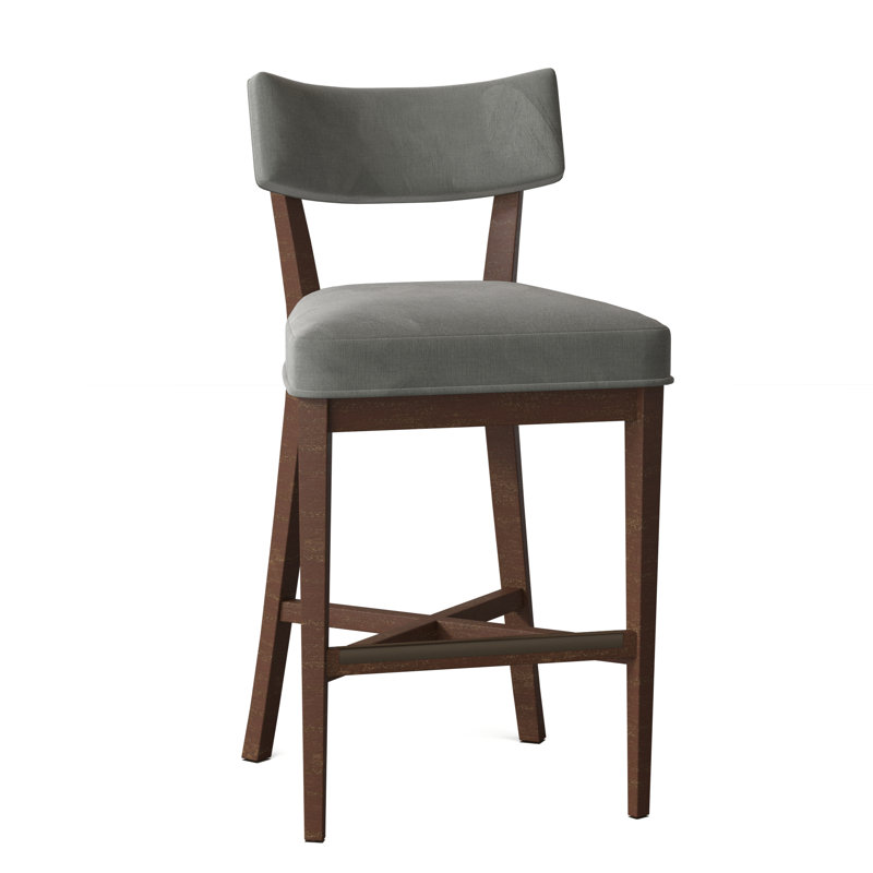 Tabouret de bar 29,5 po Juliet, Étain 9953, Noyer, Tabouret de bar (siège d'une hauteur de 29,5 po)