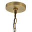 Lustre tambour en verre d'eau 6 lumières-165563376