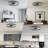 24" Decorative LED Ceiling Fan Light – Modern Flush Mount With Acrylic Ring, Hidden Blades, Remote Control, And Dimmable Light For Stylish Homes (Black)