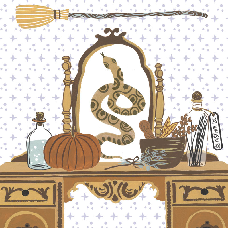Halloween Prep II by Melissa Wang - Wrapped Canvas Print, 76cm H x 76cm W