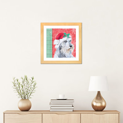 "Holiday Puppy V" par Patricia Pinto, reproduction d’art
