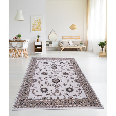 Tapis turc Gottfrid-Crème