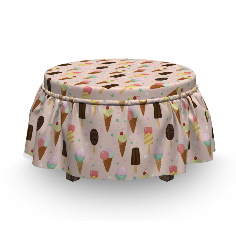 Housse pour repose-pieds pelles et popsicles