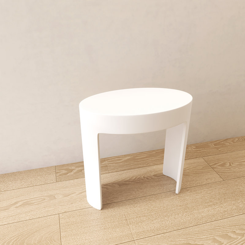 Freestanding Shower Seat Solid Surface Shower Stool