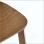 Tabouret de bar d'intérieur en bois, fini, ensemble de 2
