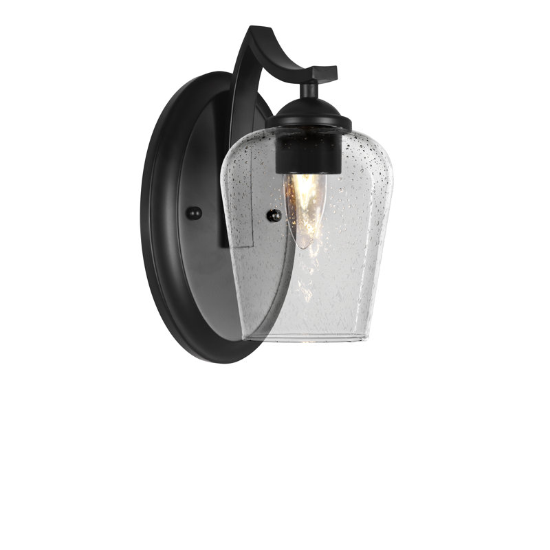 Zilo Wall Sconce, Matte Black