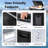 Costway Dual Zone 12v Car Refrigerator 53qt Portable Compressor Fridge Freezer-99468319