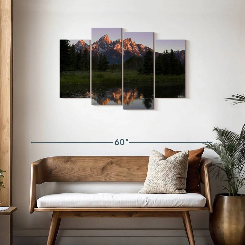 Alvord reflet de Grand Teton
