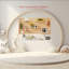 Organisateur mural en bois massif Nordic, panneau de rangement décoratif de 15,8 po x 23,6 po pour le bureau à domicile, la cuisine et le salon